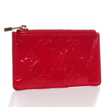 Louis Vuitton Vernis Key Pouch Pomme D'Amour 3 of 7