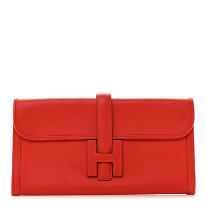 Hermes Swift Jige Elan 29 Clutch Capucine 1 of 7