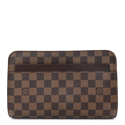 Louis Vuitton Damier Ebene Pochette Saint Louis Clutch 1 of 6