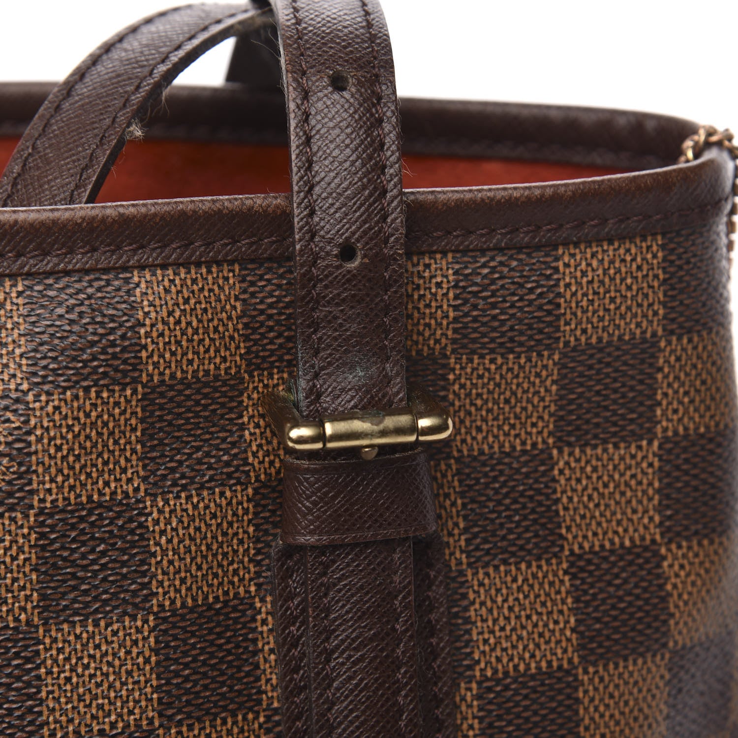 Louis Vuitton Damier Ebene Marais Bucket 23 8 of 13