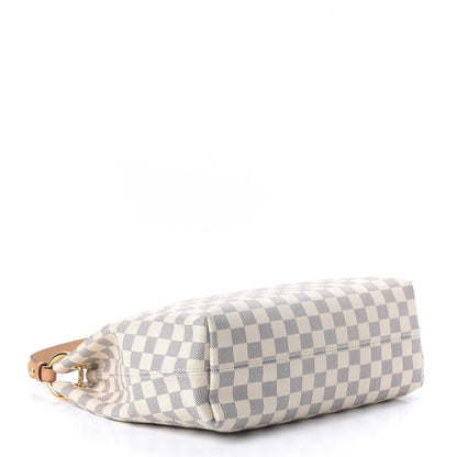 Louis Vuitton Damier Azur Graceful PM Rose Ballerine 4 of 12