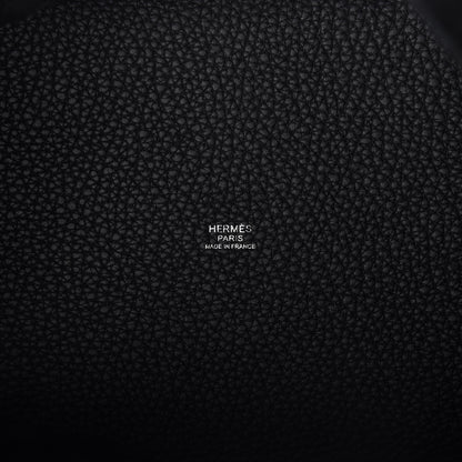 Hermes Taurillon Clemence Picotin Lock 22 MM Black 6 of 11