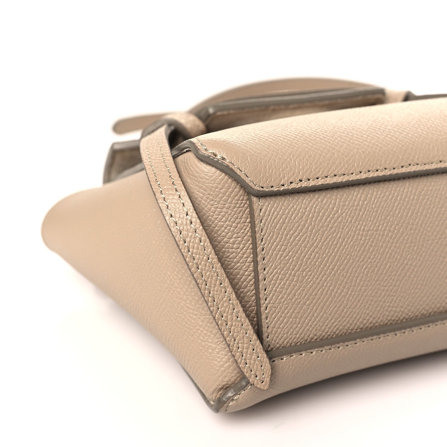 Celine Grained Calfskin Pico Belt Bag Light Taupe 8 of 9