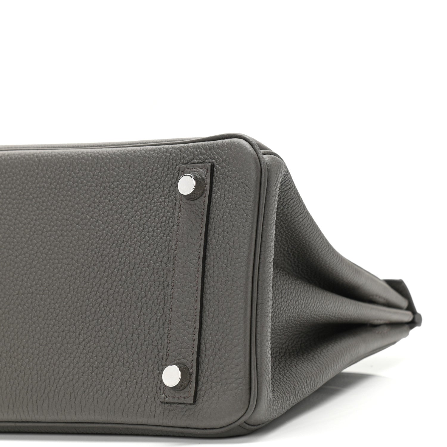 Hermes Togo Birkin 25 Etain 10 of 11