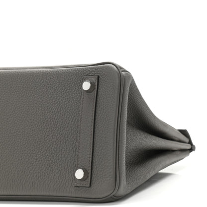 Hermes Togo Birkin 25 Etain 10 of 11