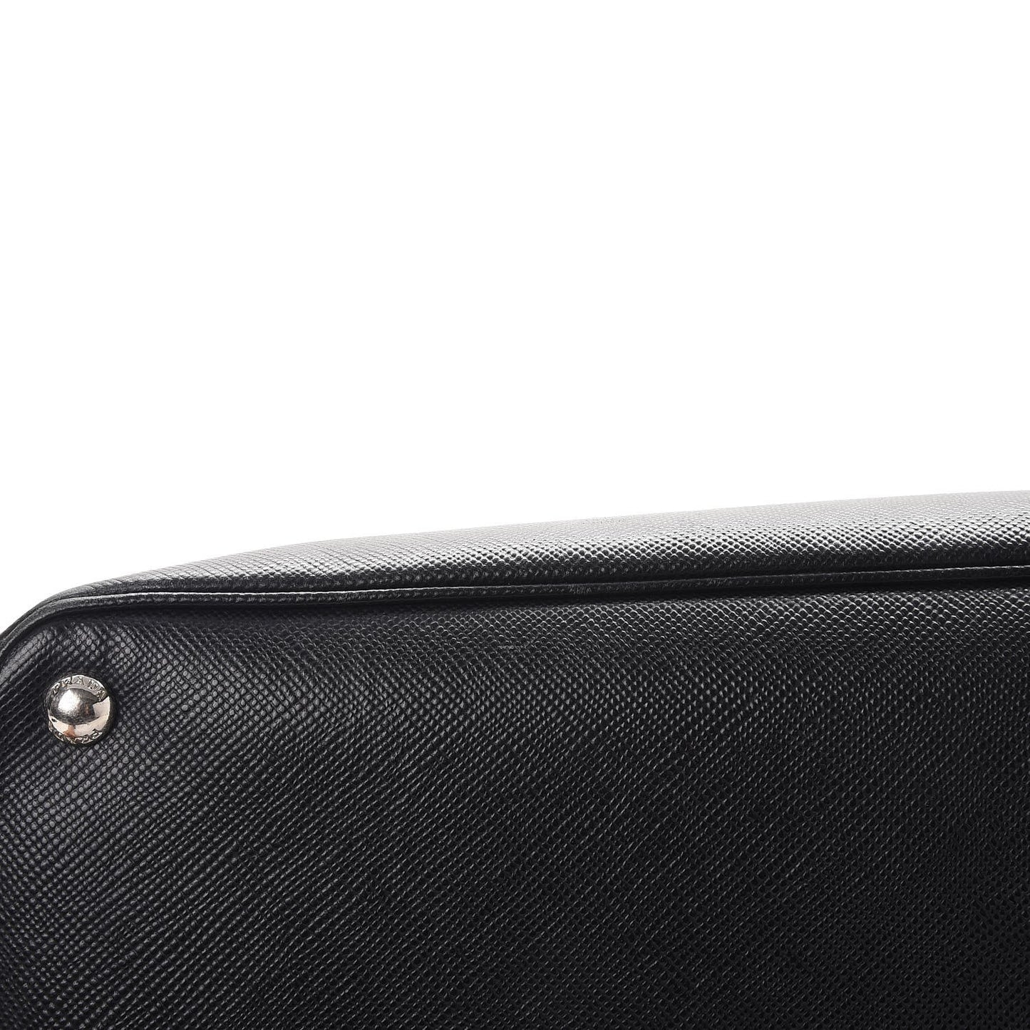 Saffiano Cuir Twin Tote Nero Black