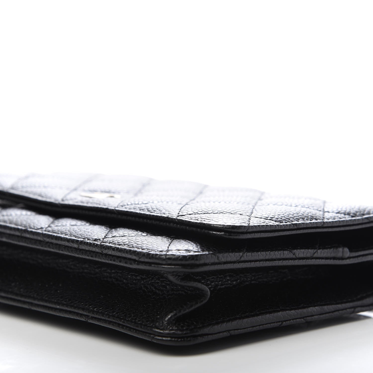 Chanel Caviar Quilted Wallet On Chain WOC Black 7 of 10