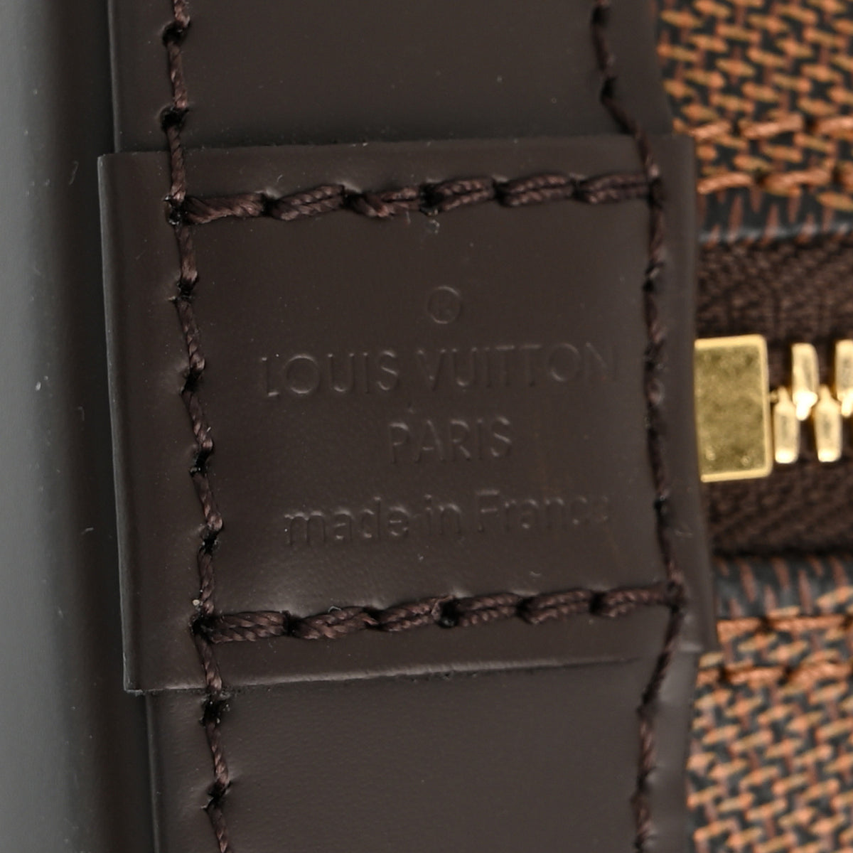 Louis Vuitton Damier Ebene Alma BB 6 of 9