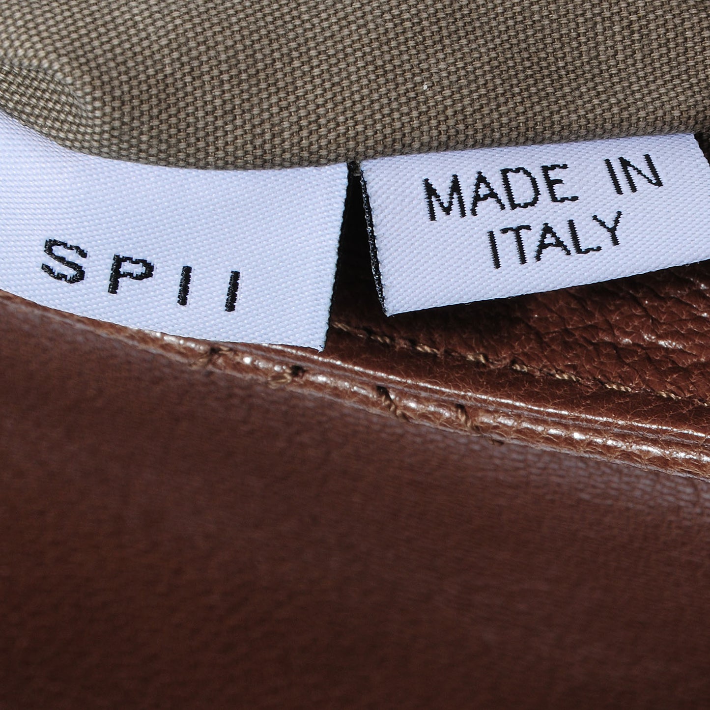 Lacquered Lambskin The Large Single Flap Taupe