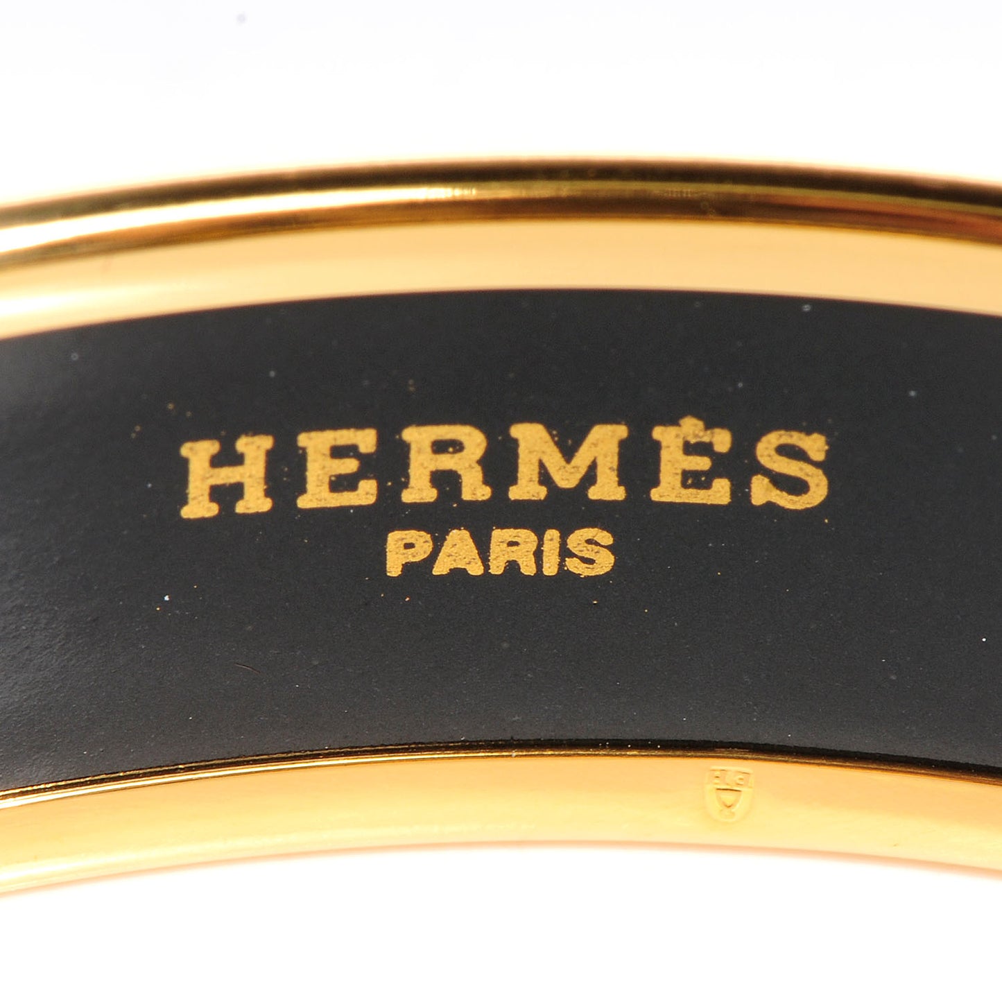 Enamel Printed Caleche Medium Bracelet 70 Orange