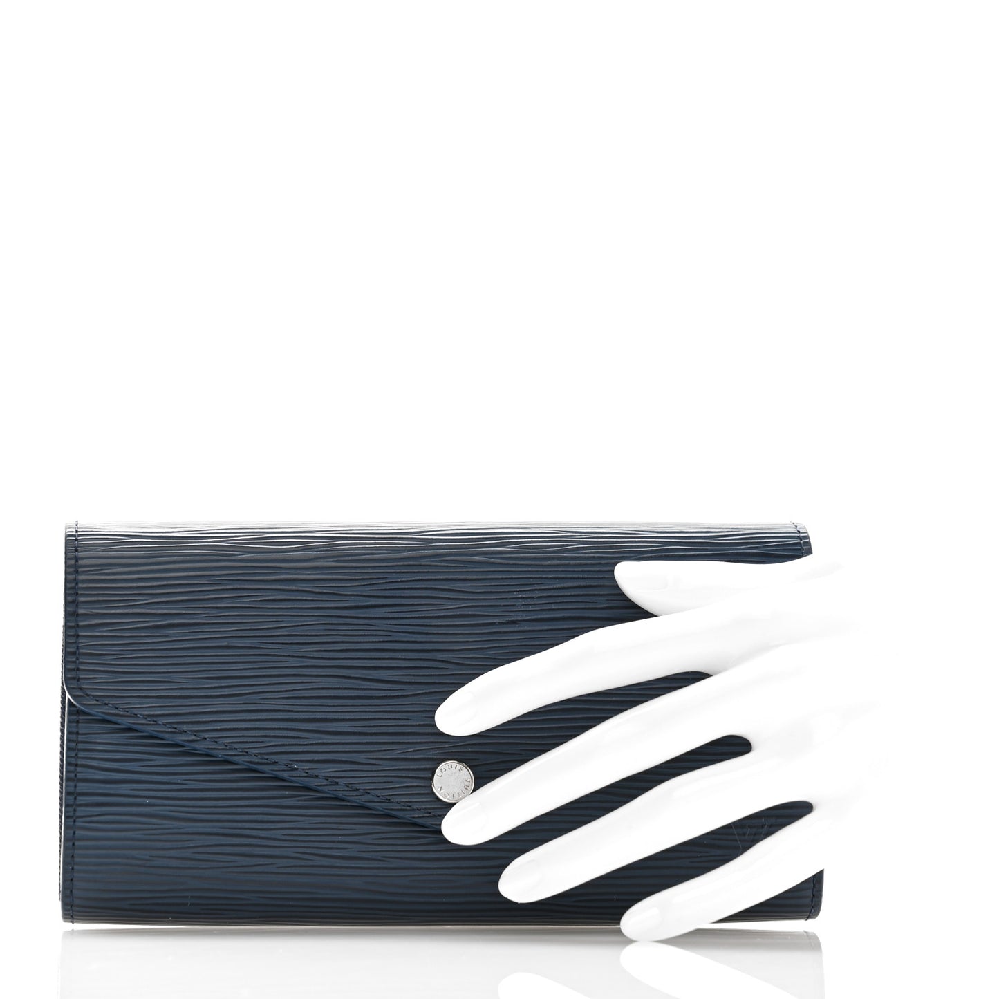 Epi Sarah Wallet NM Blue Celeste