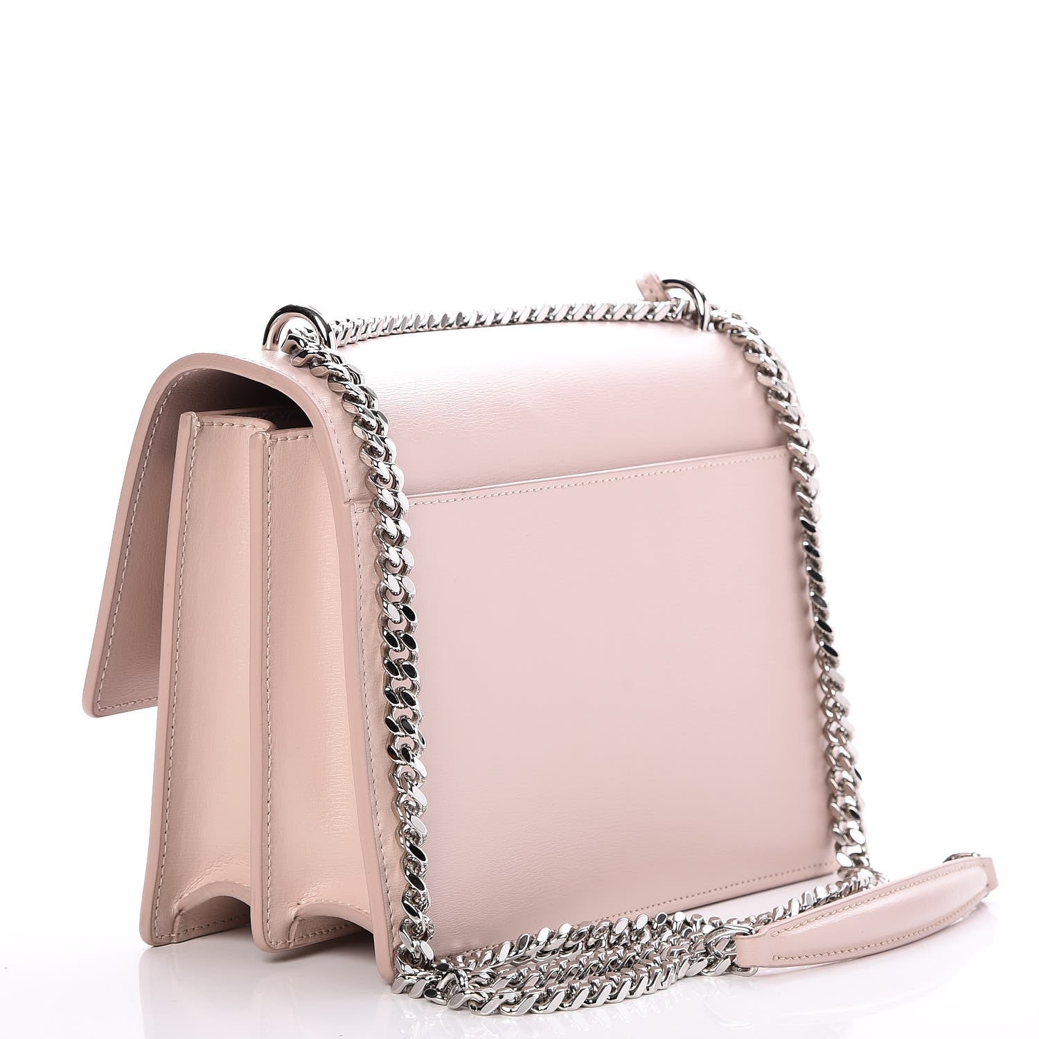 Saint Laurent Calfskin Medium Monogram Sunset Rose 3 of 12