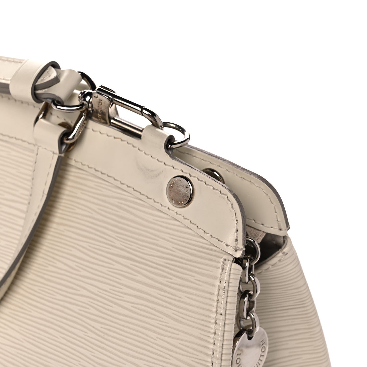 Louis Vuitton Epi Brea MM Ivory 10 of 13