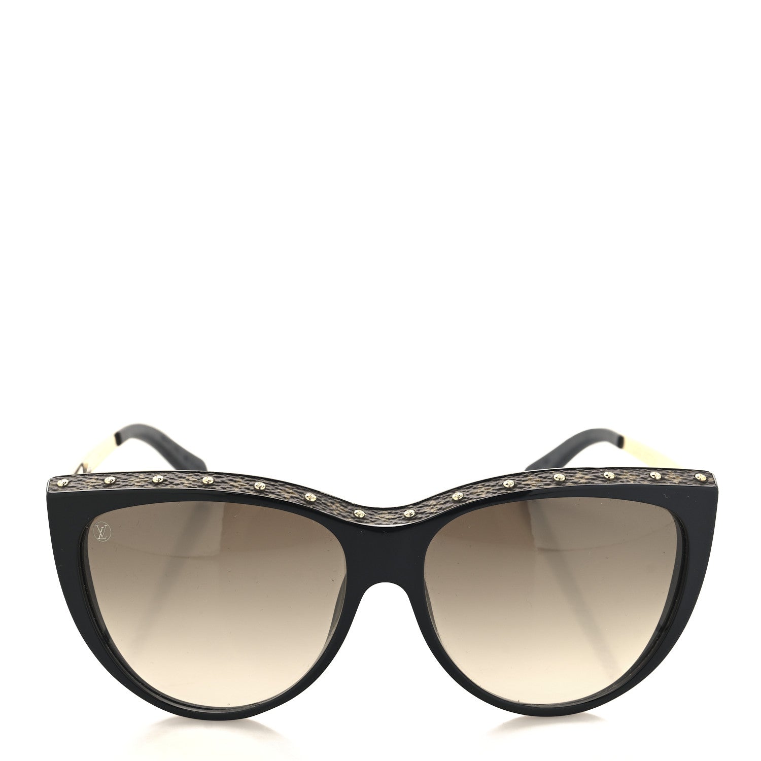 Louis Vuitton Acetate Monogram La Boum Sunglasses Z1147E Black 2 of 7