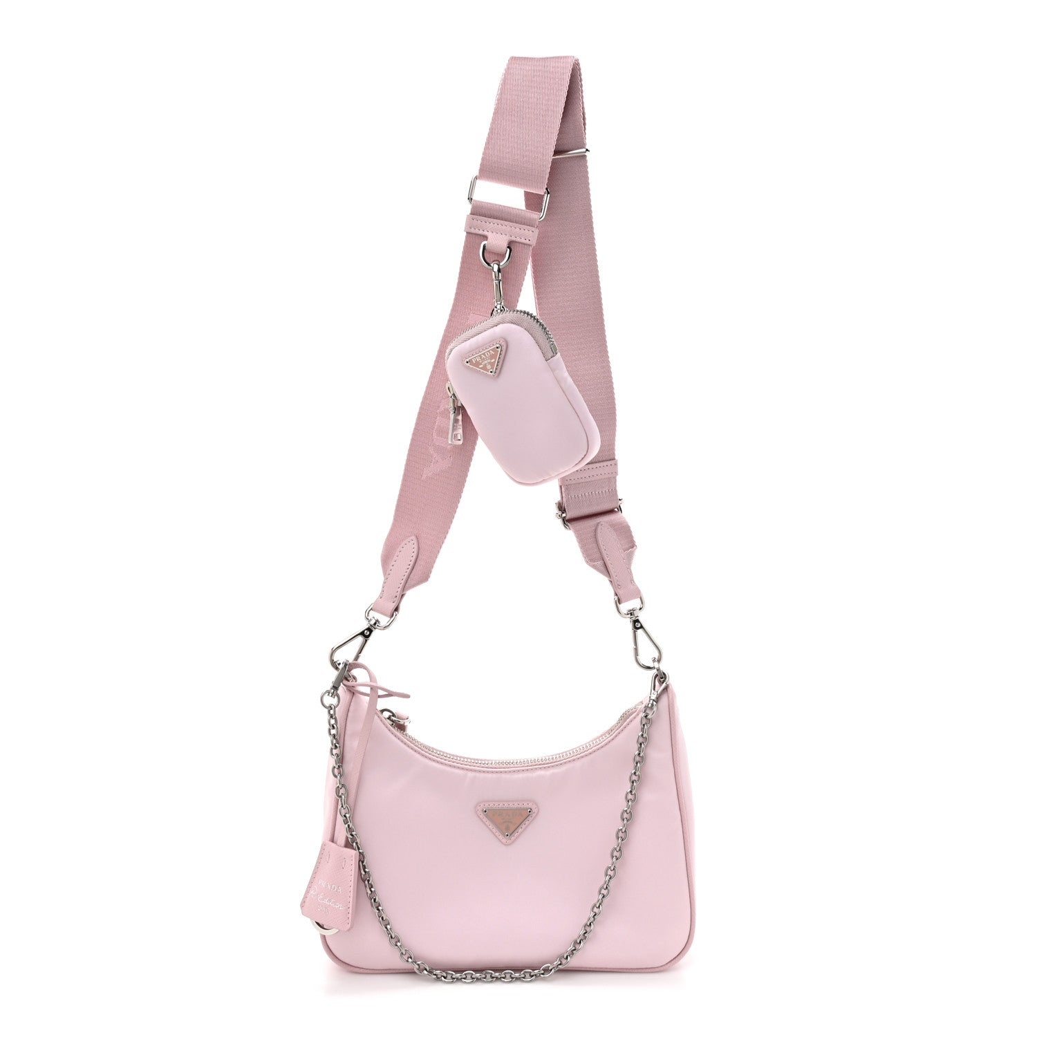 Prada Nylon Re-Edition 2005 Shoulder Bag Alabastro 1 of 10