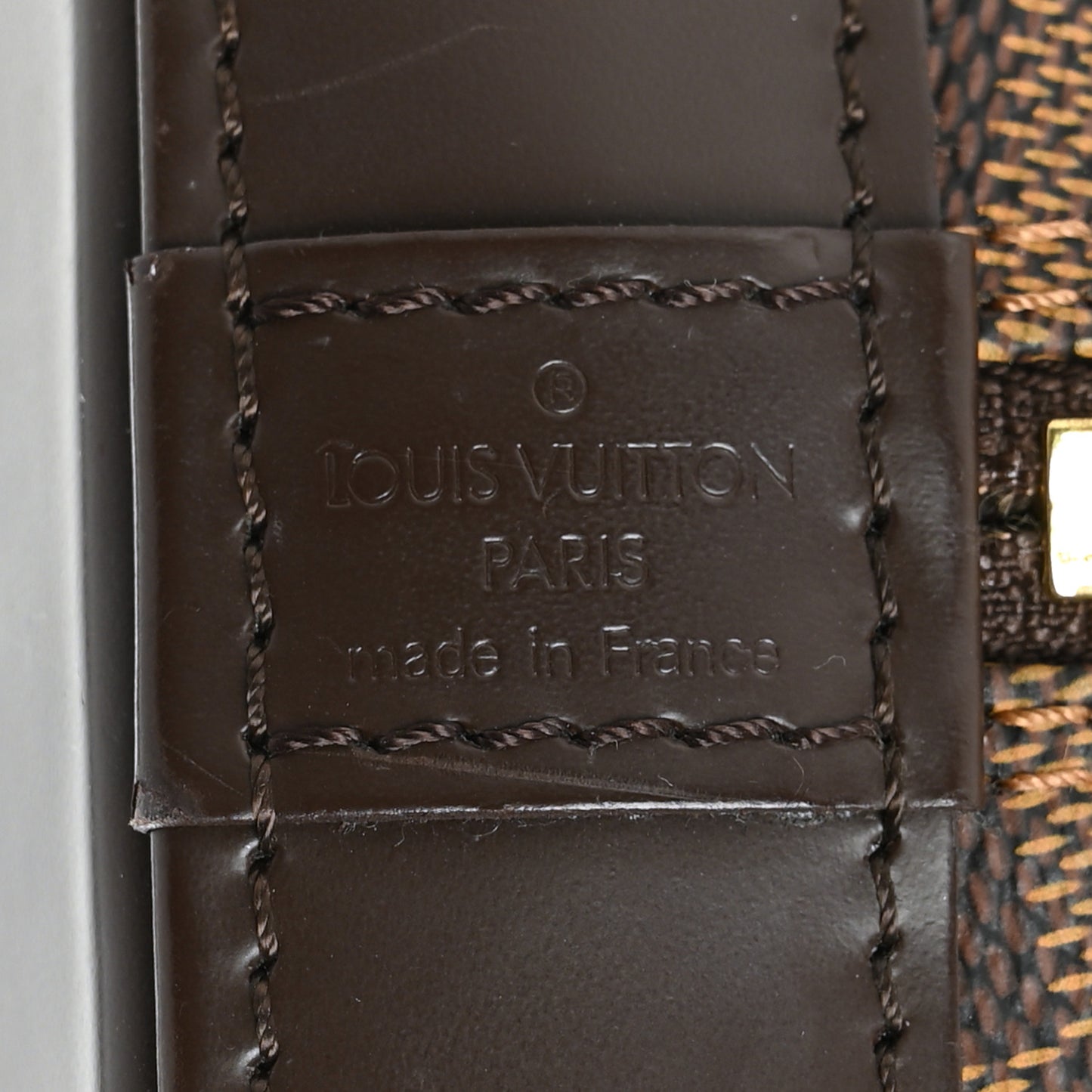 Damier Ebene Alma PM