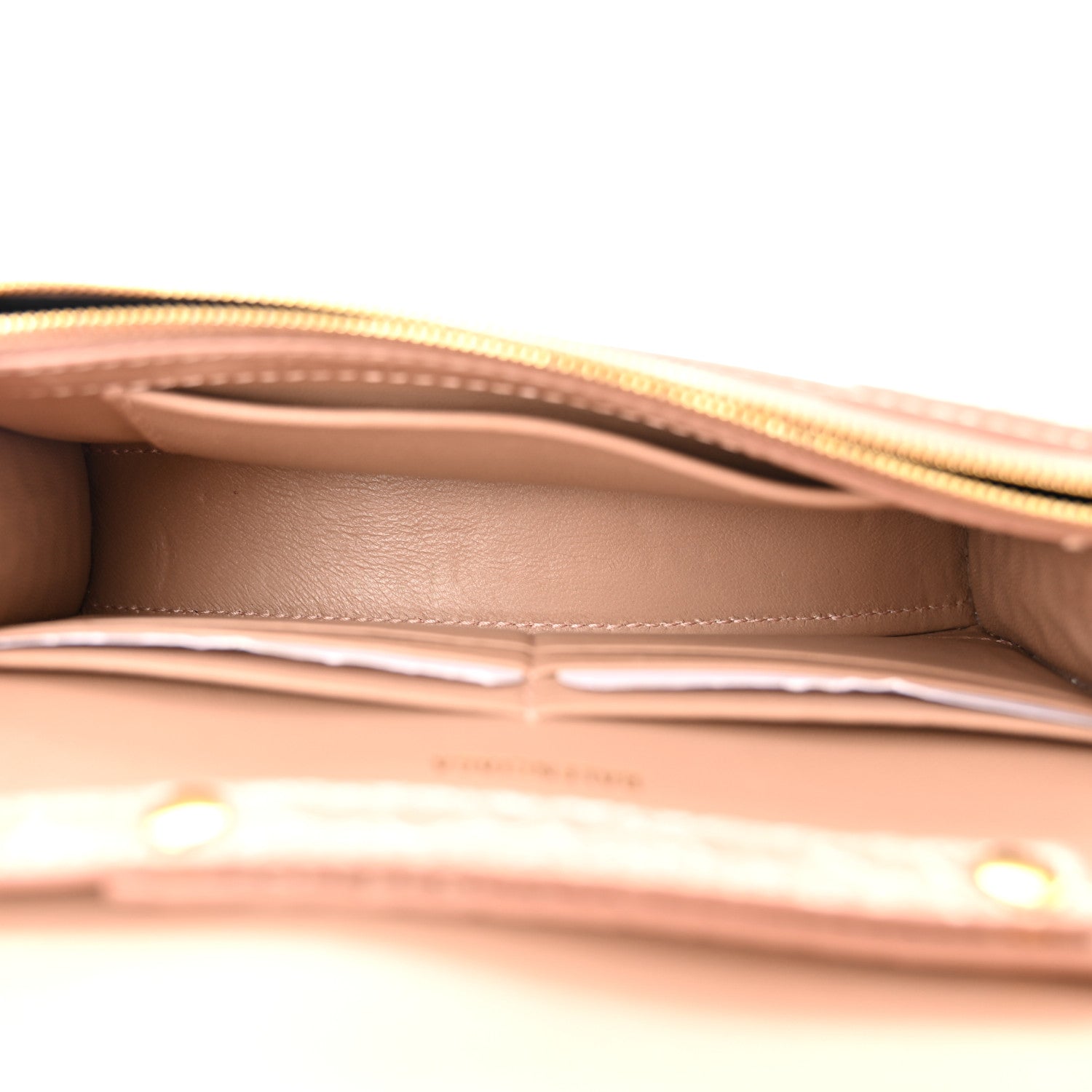 Balenciaga Shiny Calfskin Crocodile Embossed Hourglass Chain Bag Nude Beige 5 of 10