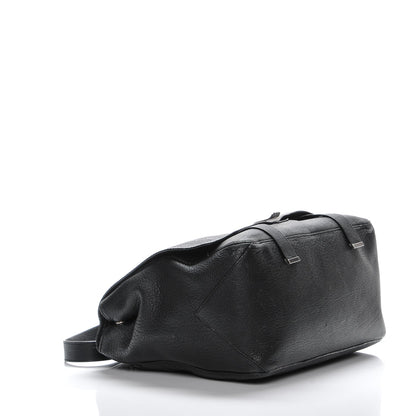 Proenza Schouler Calfskin Lizard Embossed Large Courier Bag Black 12 of 18
