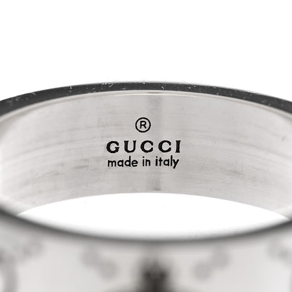 Gucci Sterling Silver Bee Ring 60 9.25 4 of 7