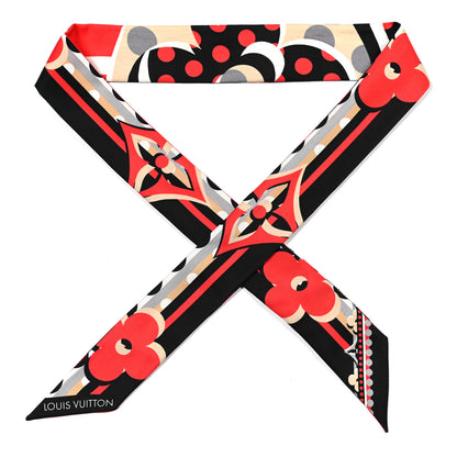 Louis Vuitton Silk Pop Monogram BB Bandeau Red 1 of 4