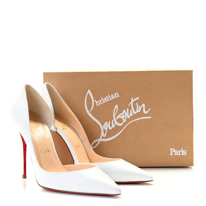 Christian Louboutin Kid Iriza 100 Pumps 39.5 White 11 of 11