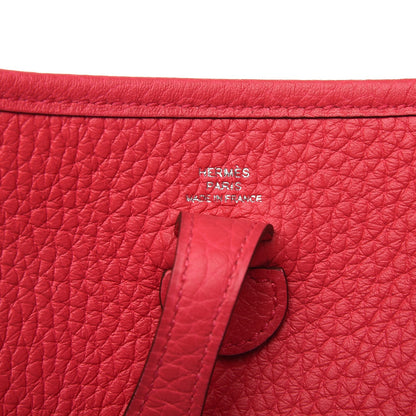 Hermes Taurillon Clemence Evelyne TPM Rose Extreme 4 of 7