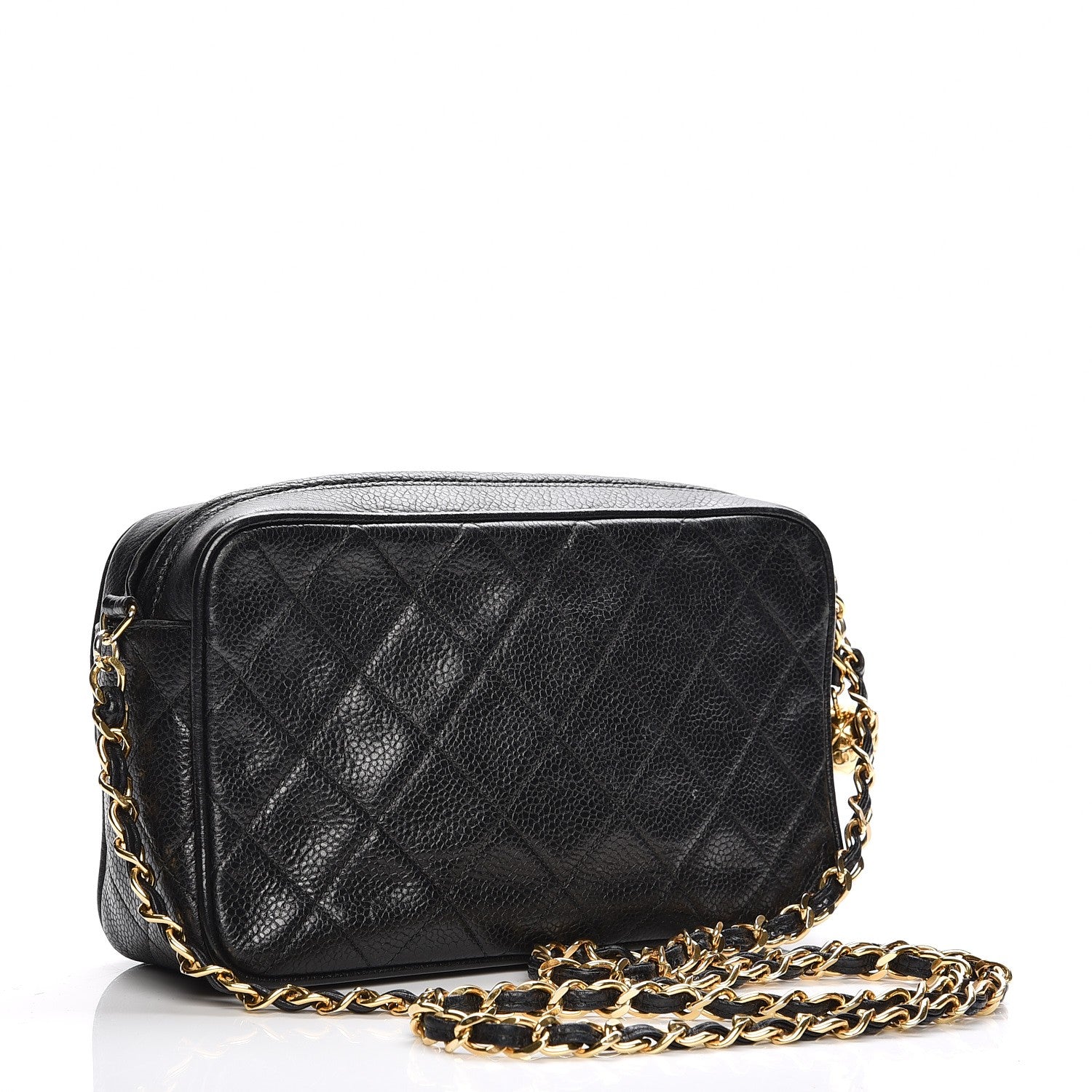 Chanel Caviar Quilted Camera Case Black 3 of 11