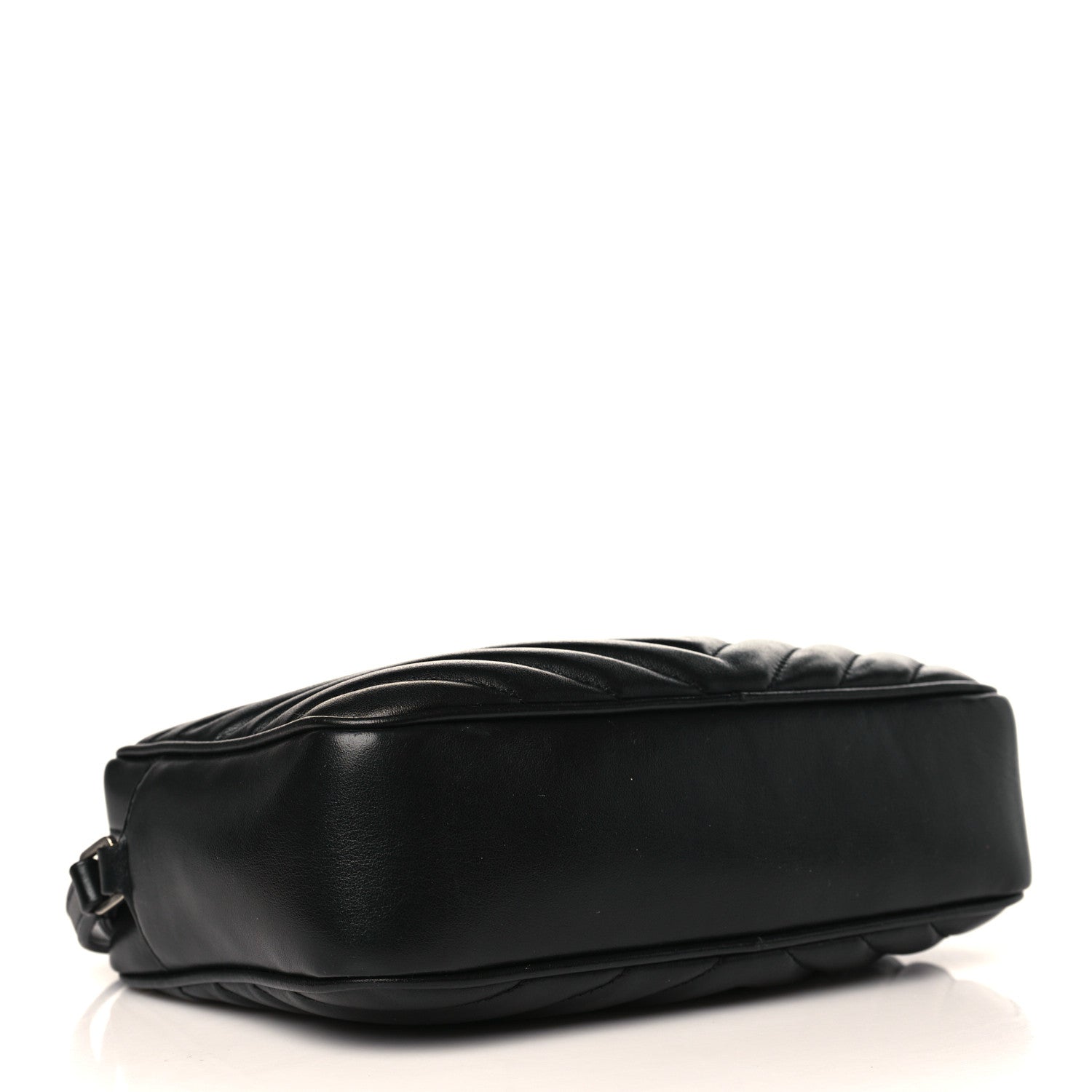 Saint Laurent Calfskin Matelasse Monogram Lou Camera Bag Black 3 of 7