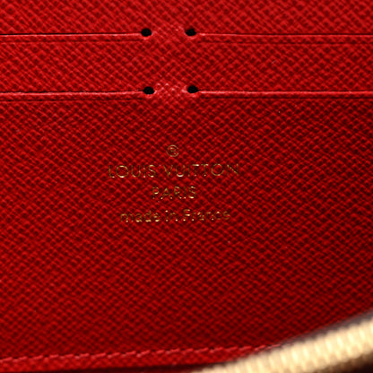 Louis Vuitton Damier Ebene Clemence Wallet 6 of 7