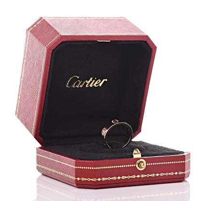 Cartier 18K Pink Gold 5.5mm LOVE Ring 50 5.25 5 of 5