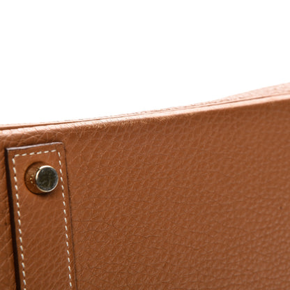 Hermes Taurillon Clemence Birkin 40 Gold 33 of 37