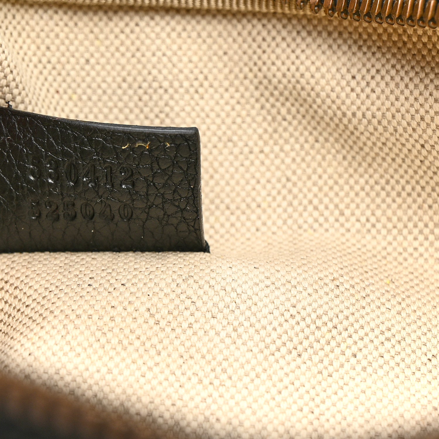 Gucci Grained Calfskin Logo Belt Bag Black 7 of 11