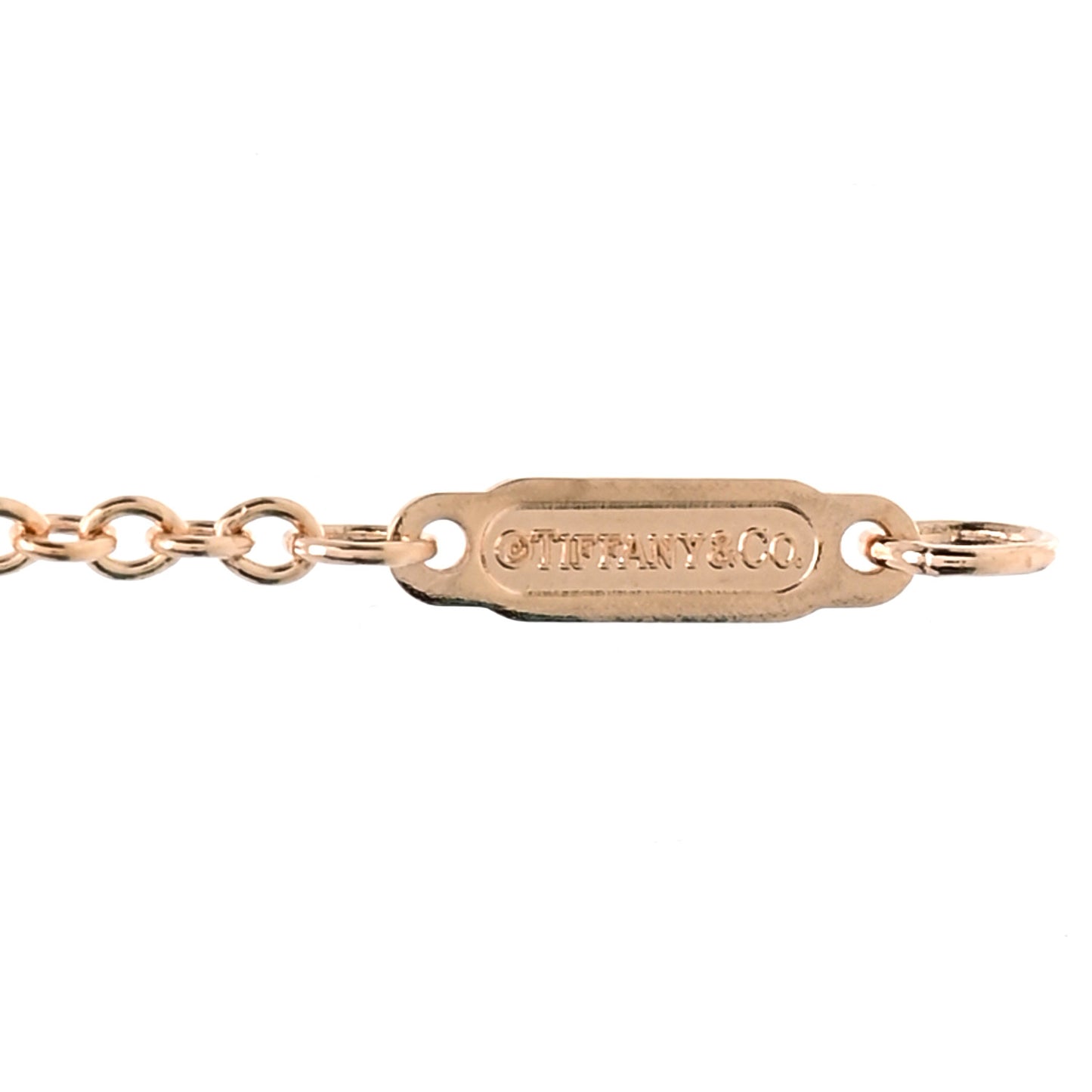 18K Rose Gold Diamond Atlas Pierced Bracelet