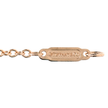Tiffany 18K Rose Gold Diamond Atlas Pierced Bracelet 3 of 4