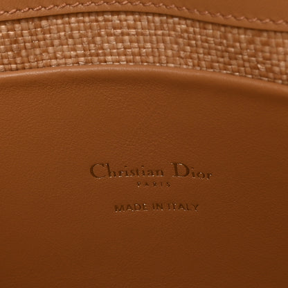 Christian Dior Raffia Macrocannage Medium Toujours Vertical Tote Natural 6 of 11