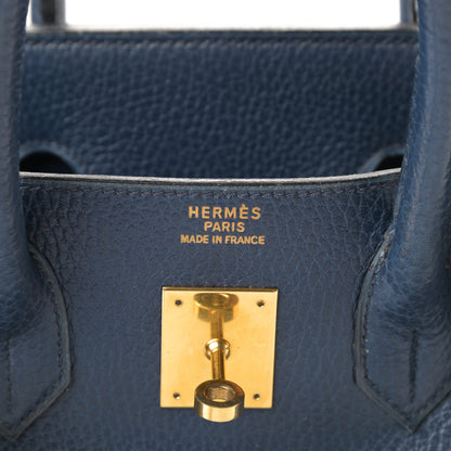 Hermes Ardennes HAC Birkin 32 Bleu Marine 6 of 14