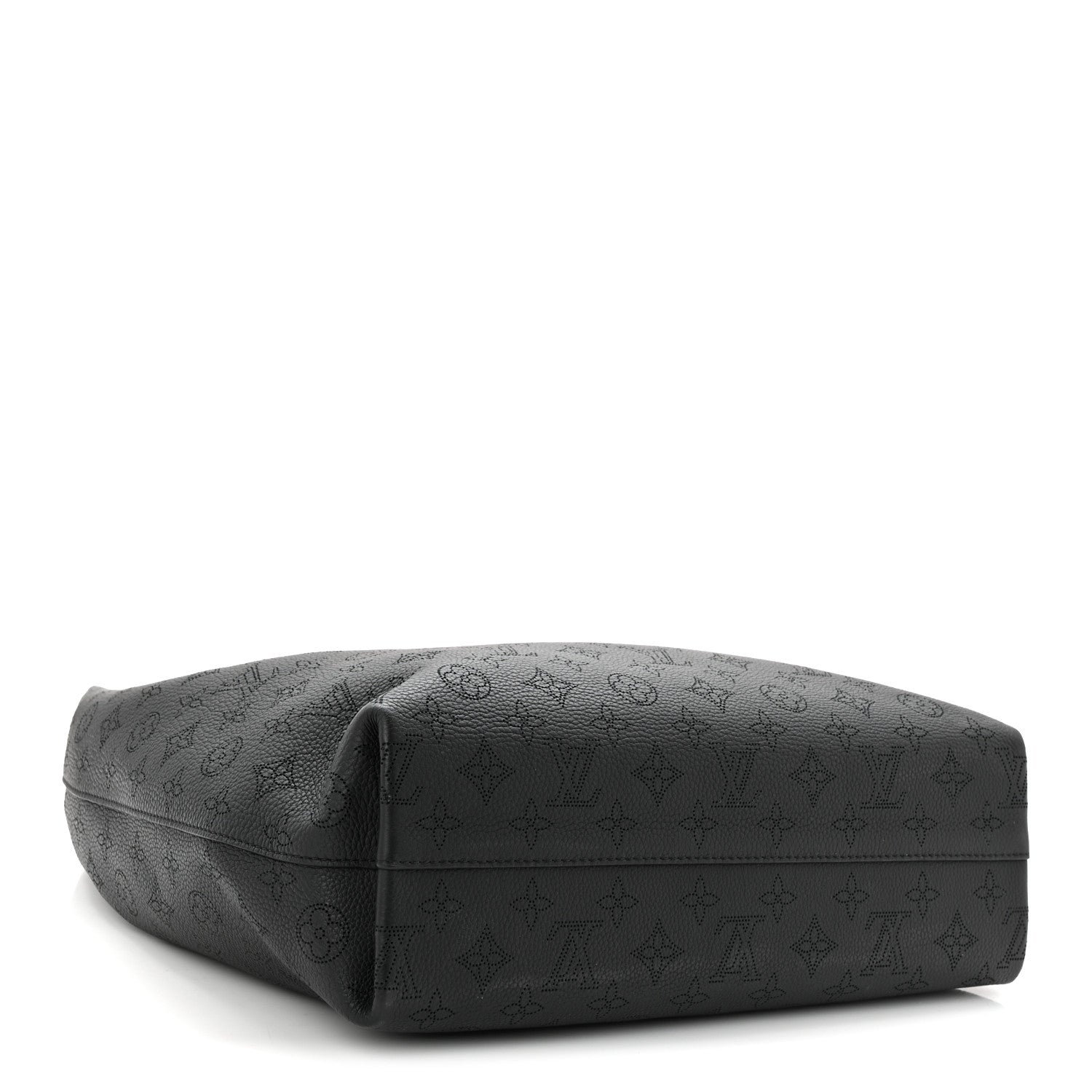 Louis Vuitton Mahina Why Knot MM Black 4 of 9