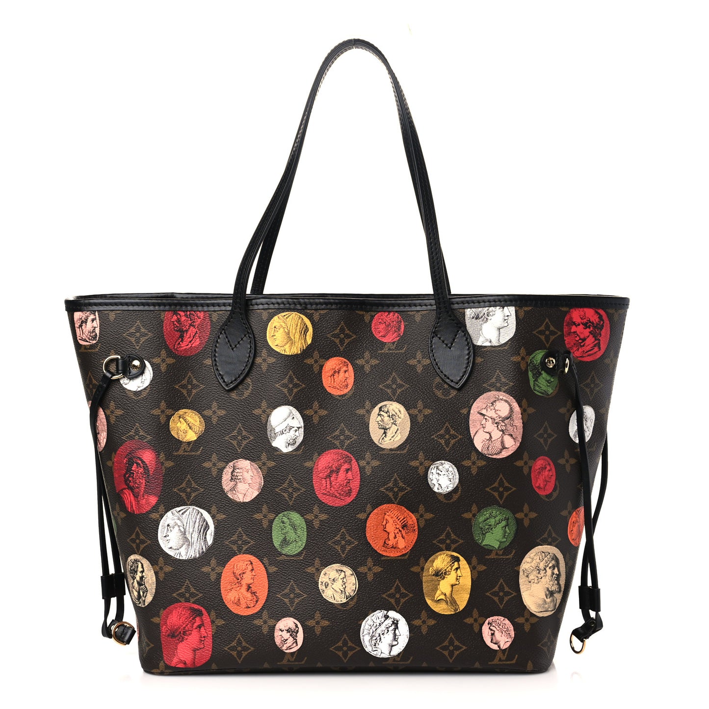 X Fornasetti Monogram Cameo Neverfull MM