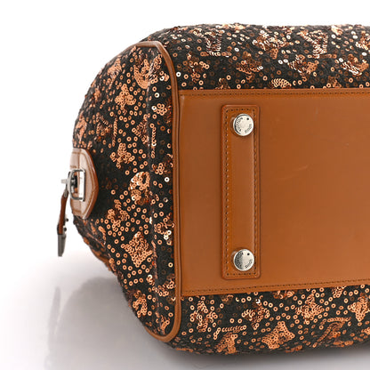 Louis Vuitton Sequin Monogram Sunshine Express Speedy Gold 7 of 10