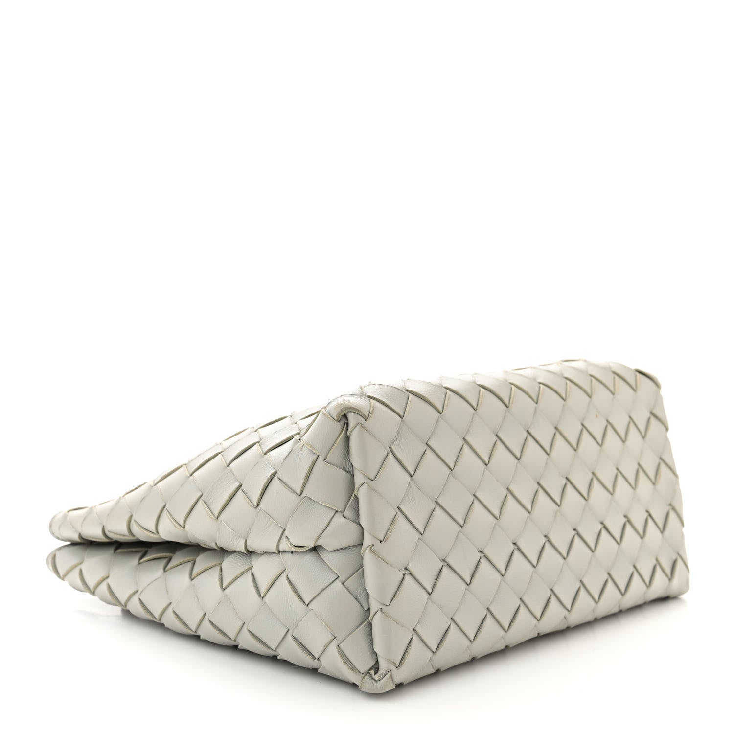 Bottega Veneta Nappa Intrecciato Small Andiamo Shoulder Bag Agate Grey 4 of 13