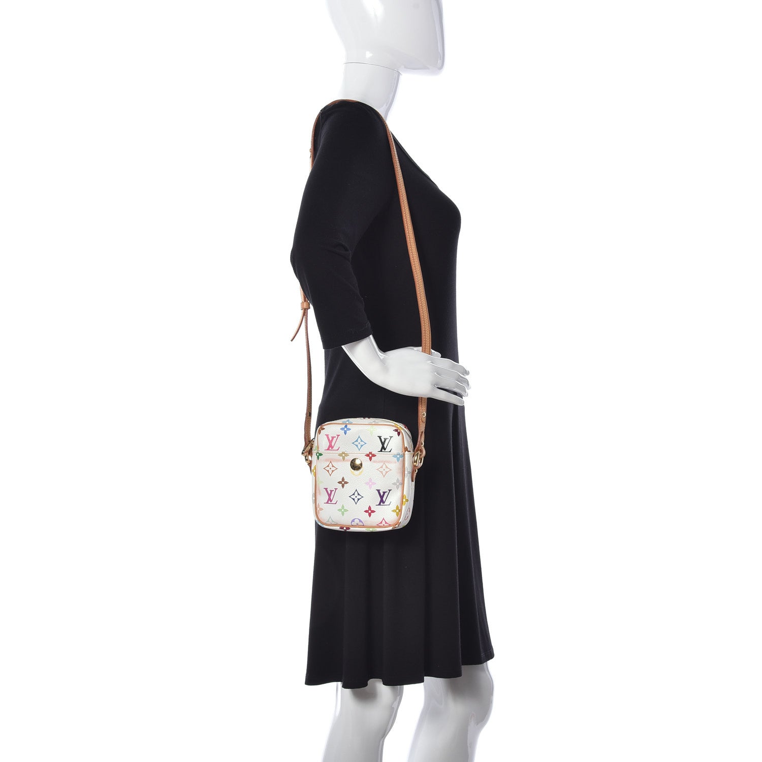 Louis Vuitton Monogram Multicolor Rift White 2 of 8