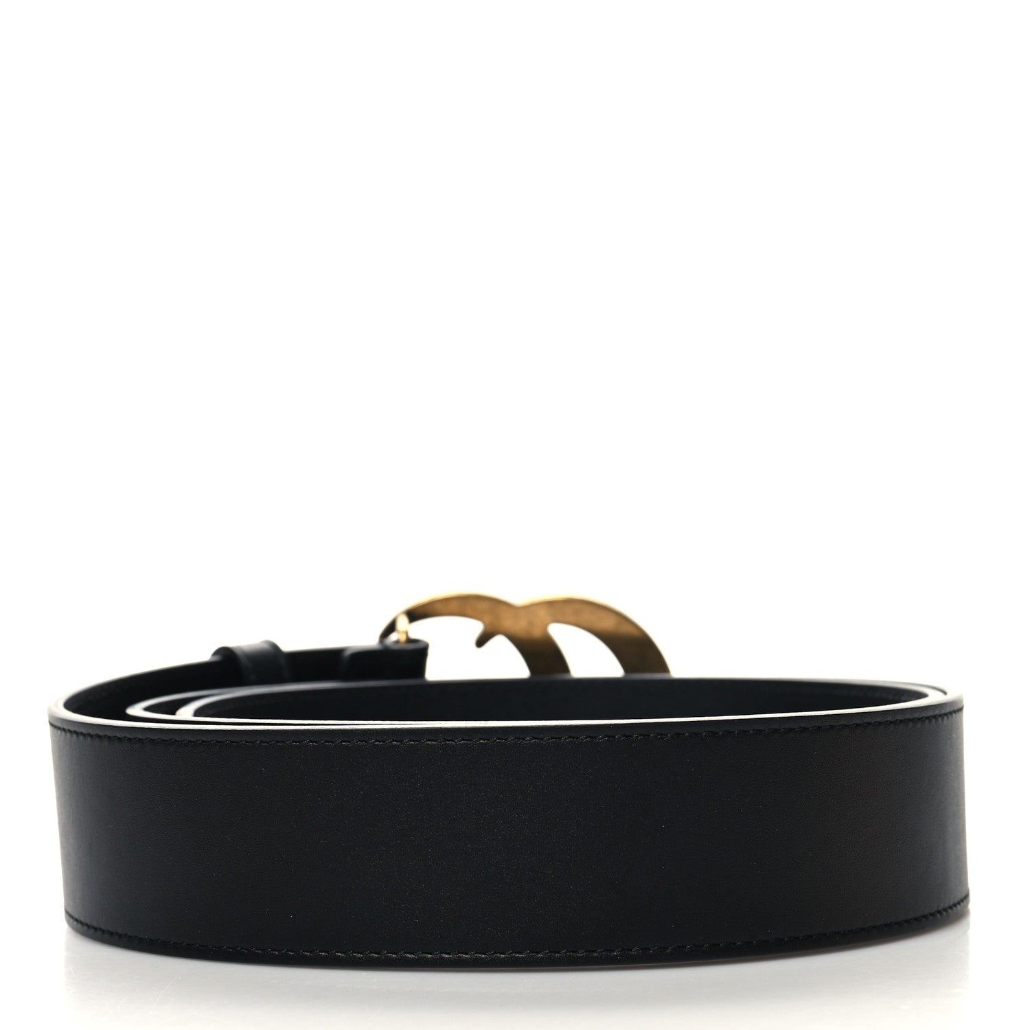Gucci Calfskin Double G 40mm Belt 95 38 Black 2 of 5
