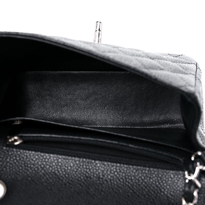 Chanel Caviar Quilted Mini Square Flap Black 5 of 9