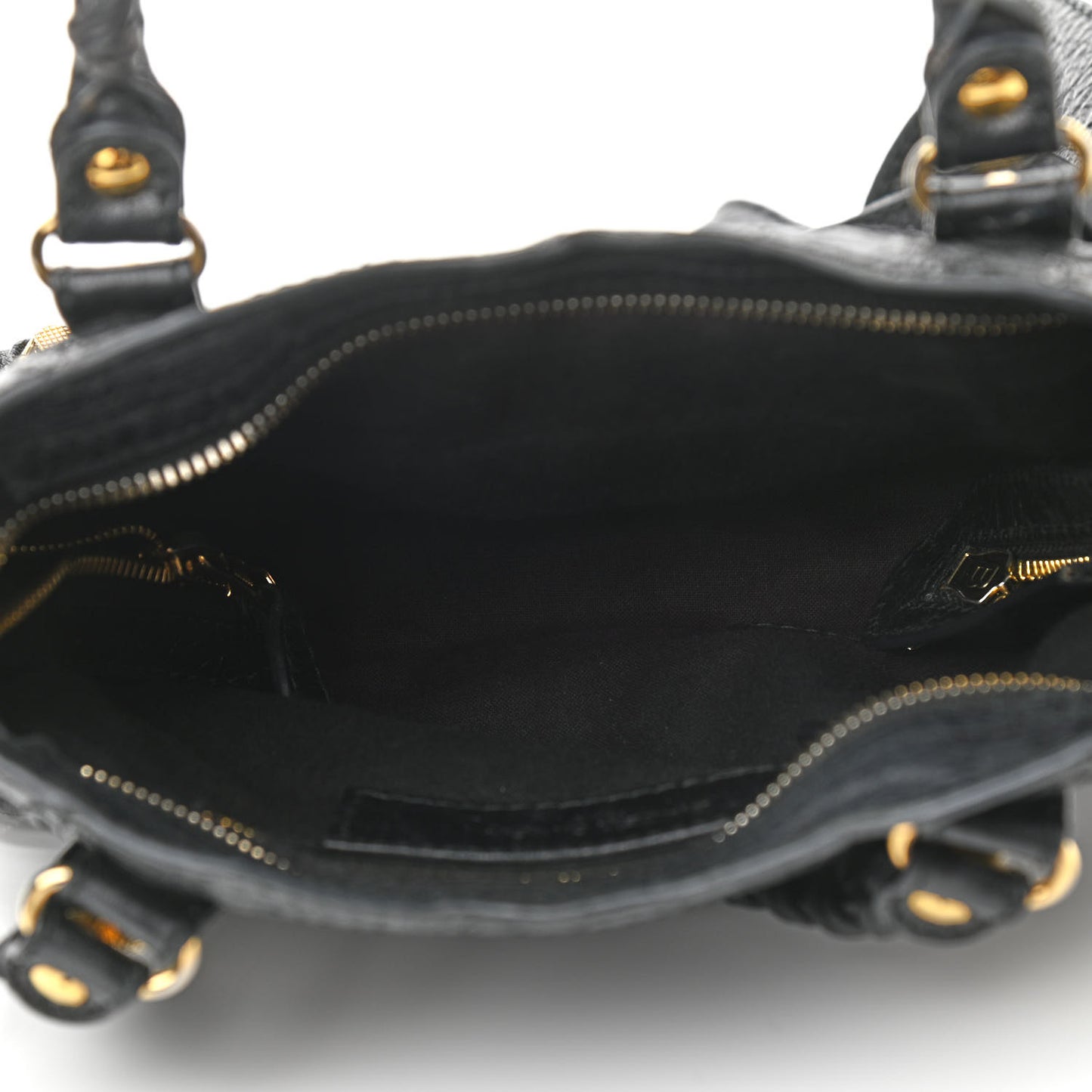 Agneau Giant 12 Gold Hardware Mini City Black
