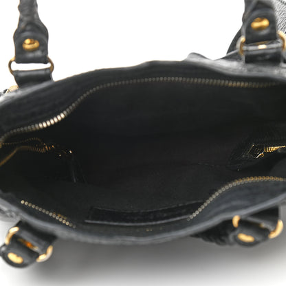 Balenciaga Agneau Giant 12 Gold Hardware Mini City Black 5 of 13