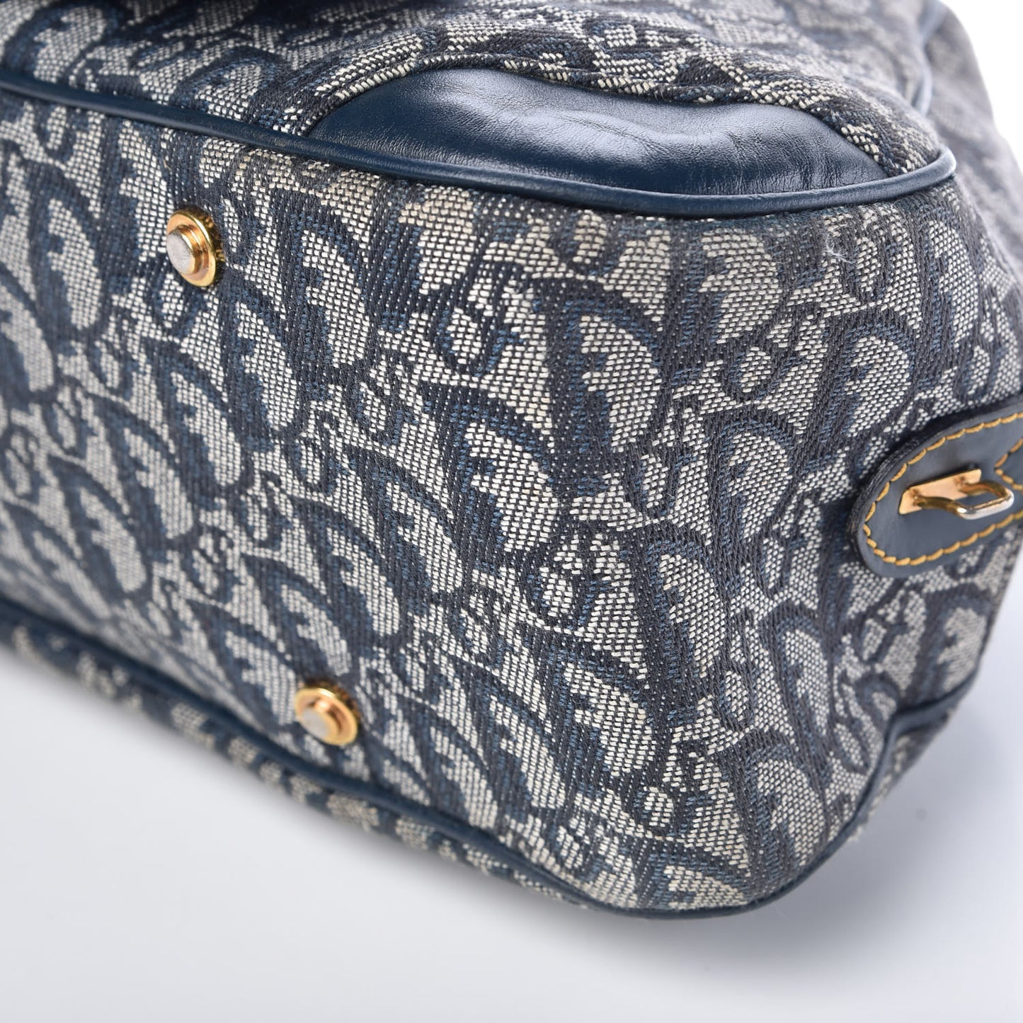 Monogram Saddle Bowler Navy