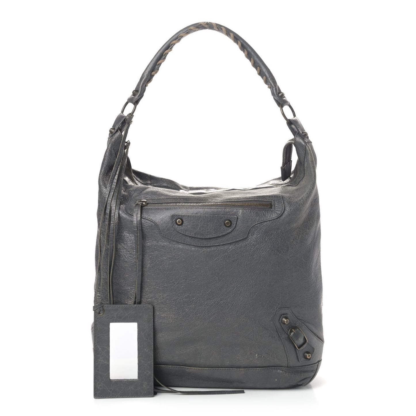 Agneau Classic Hardware Day Hobo Tarmac