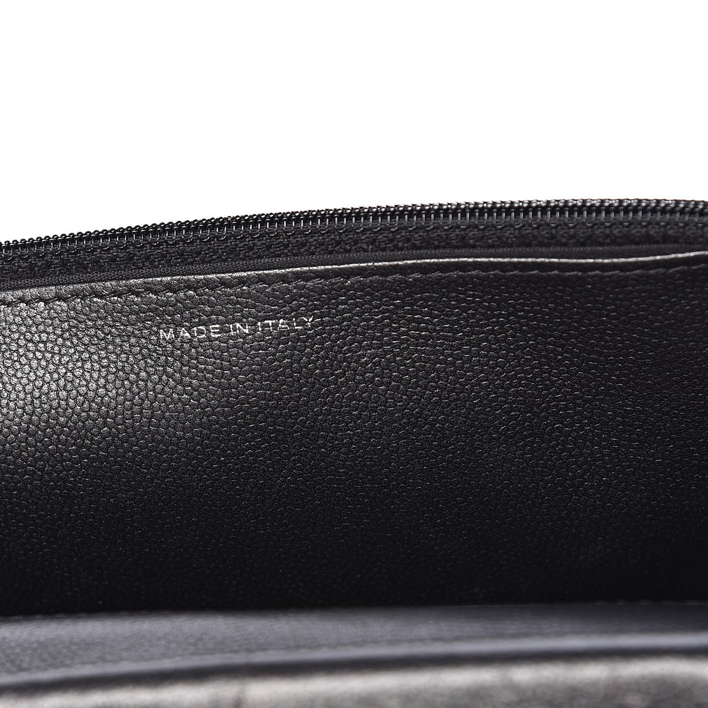 Caviar Quilted Boy Wallet On Chain WOC So Black