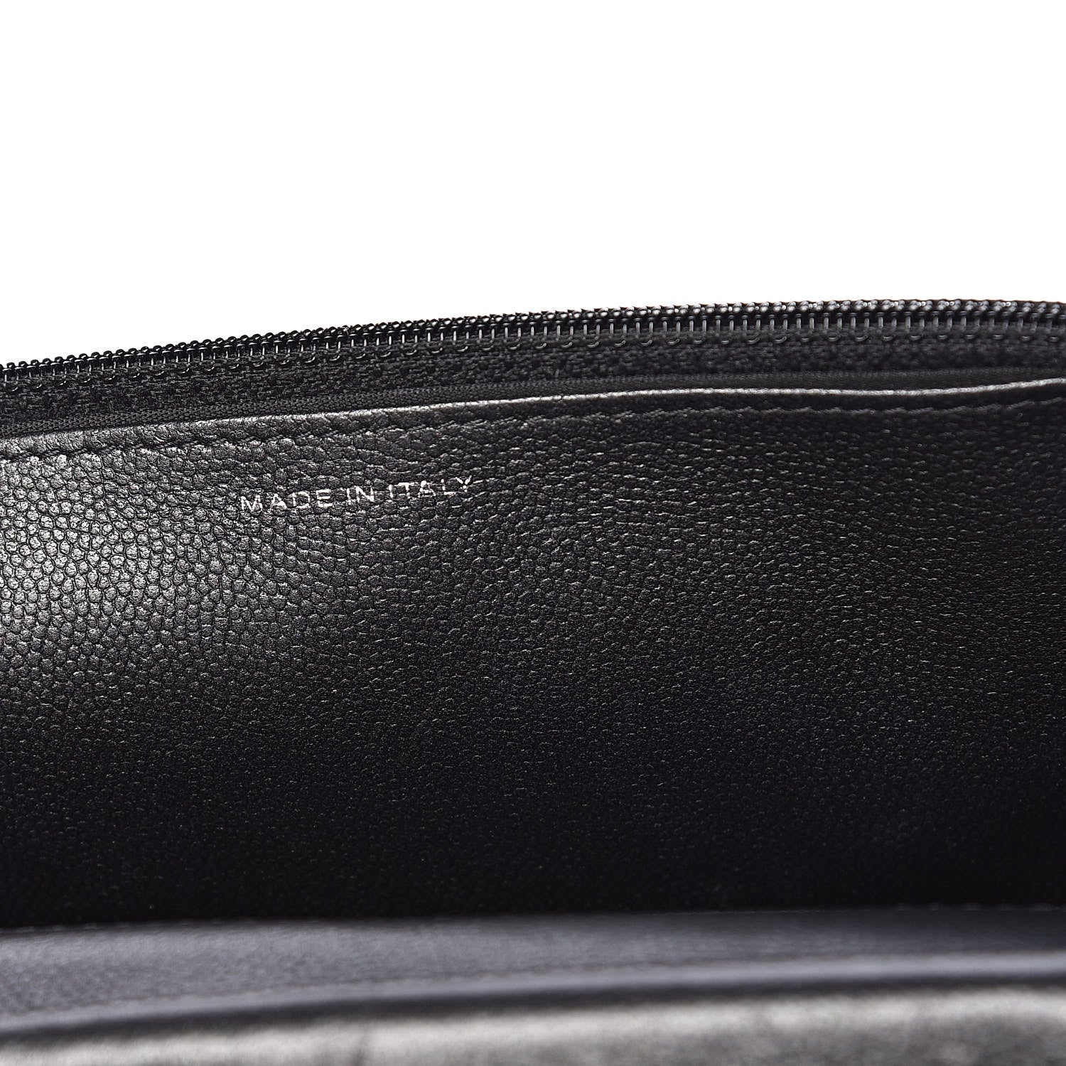 Chanel Caviar Quilted Boy Wallet On Chain WOC So Black 7 of 14