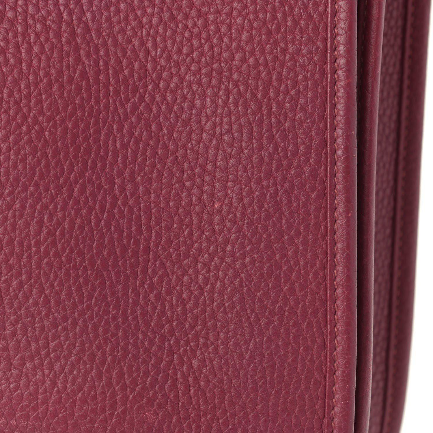 Hermes Taurillon Clemence Evelyne III PM Rubis 13 of 15